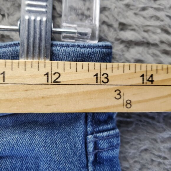 Old Navy Jeans Womens 0 Blue Mid-Rise Wow Boot-Cut Denim Stretch - Picture 4 of 11